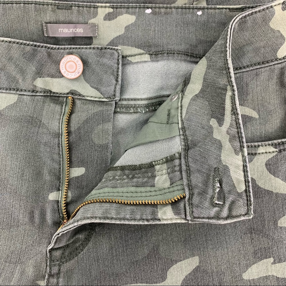 Maurices Denimflex High Rise Camo Print Jegging - Picture 4 of 7